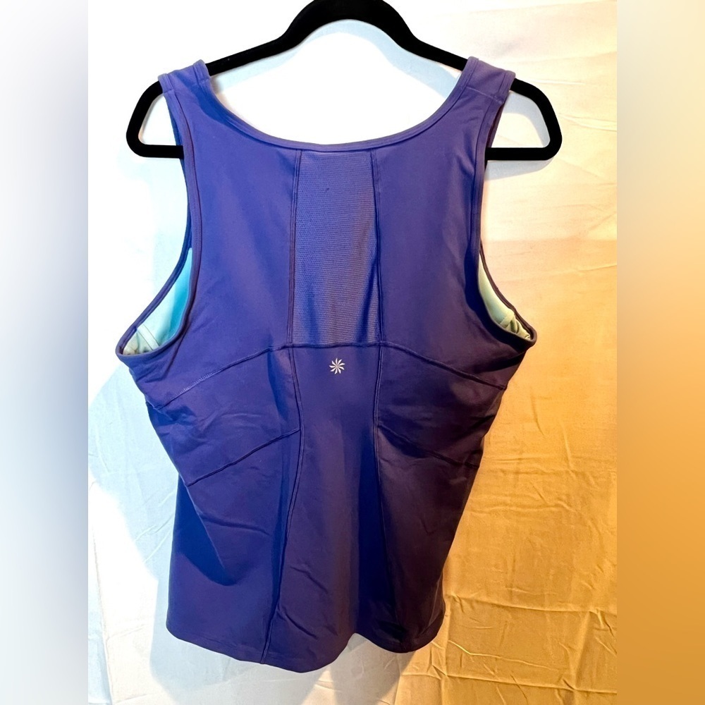 Athleta Plus Size Women’s Purple Workout Tank Top 2X - Picture 2 of 7